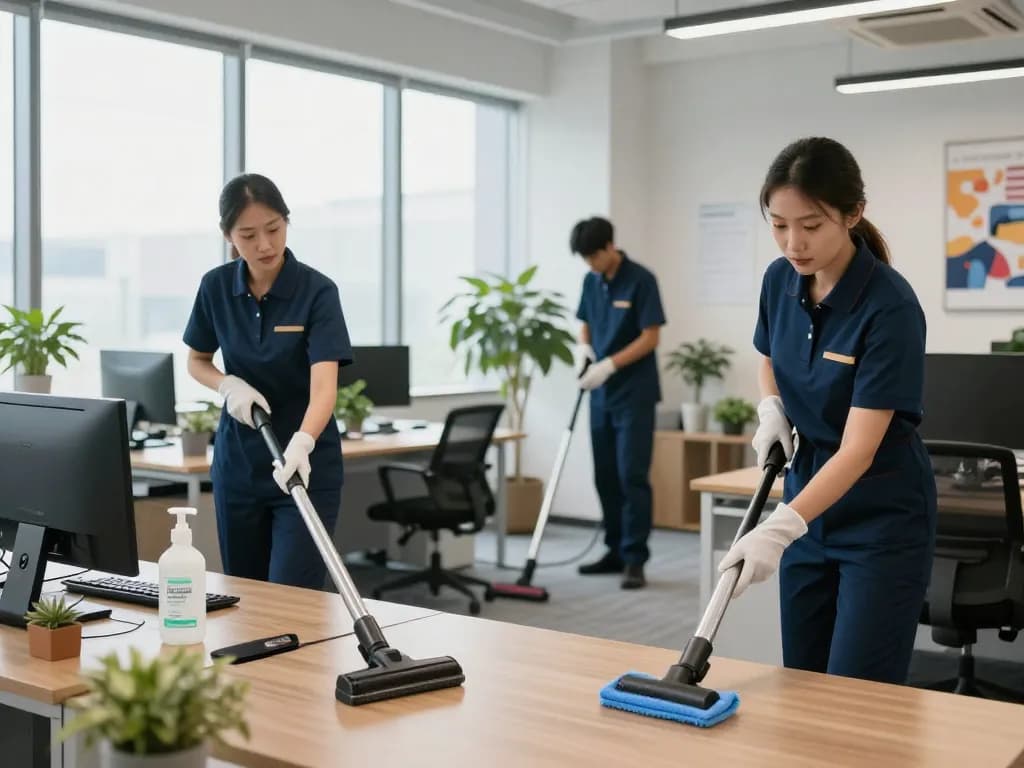 Experten Reinigungsservice auf Dauer in Münster, der durch professionelle Reinigungstechniken und umweltfreundliche Produkte eine makellose Büroumgebung gewährleistet.