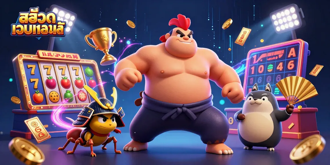 Engage in thrilling slots gameplay with สล็อตเว็บตรงแท้, featuring dynamic characters and exciting game elements.
