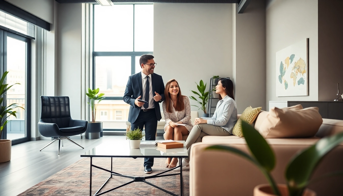Immobilienmakler Frankfurt Preungesheim präsentiert eine moderne Wohnung mit einem kompetenten Agenten.