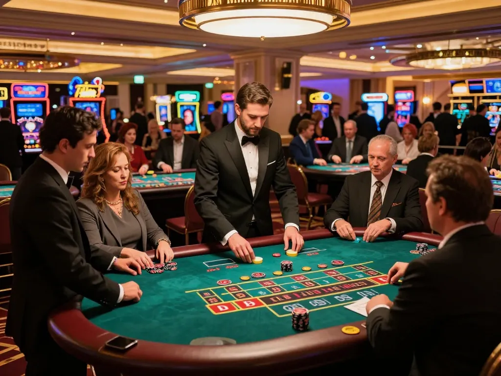 Engagierte Spieler finden ihren Erfolg mit Immobilienmakler Frankfurt Ginnheim in einer lebhaften Casino-Atmosphäre und fangen aufregende Spielmomente ein.