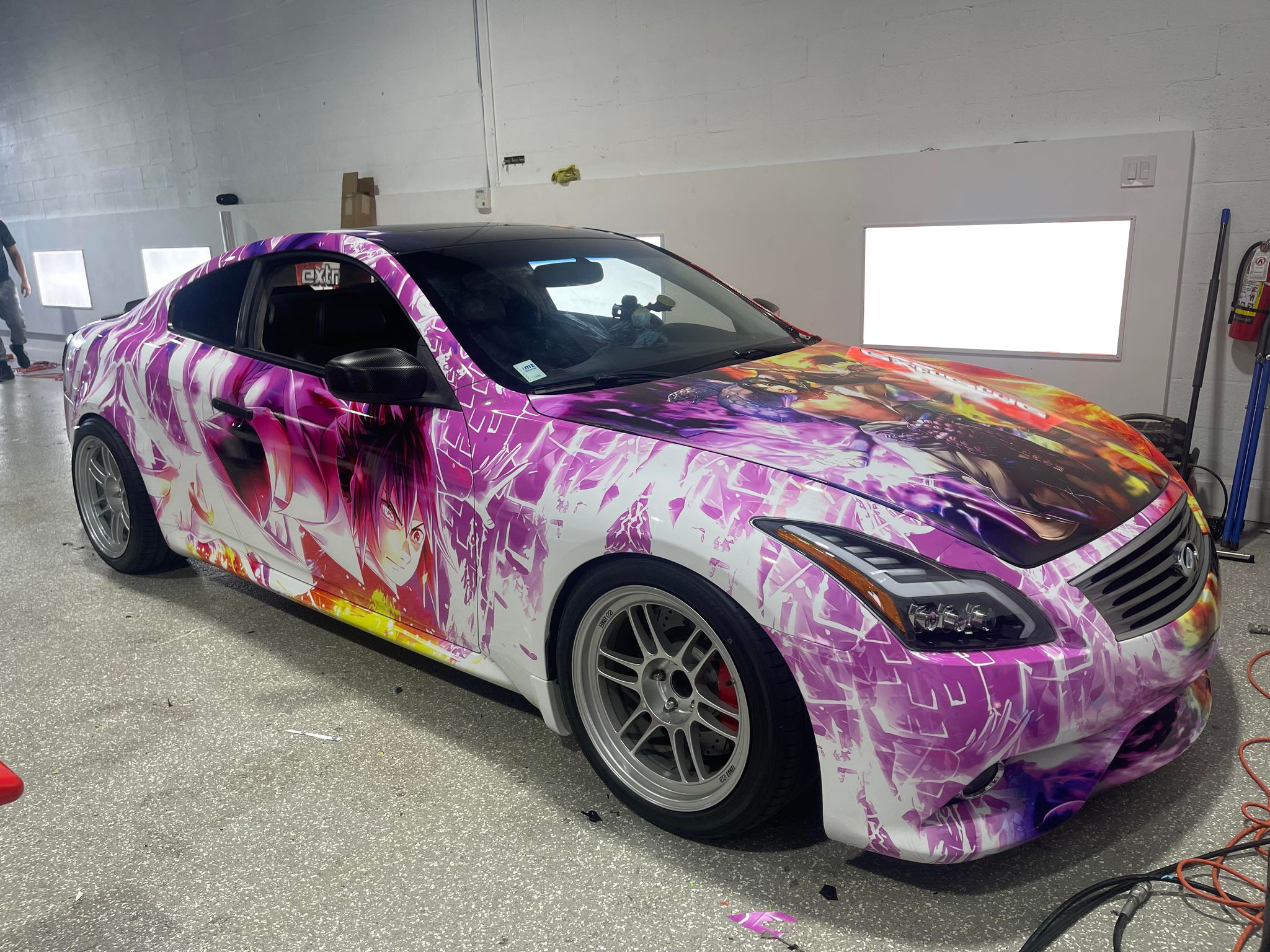 Stand Out with a Bold Anime Car Vinyl Wrap – Design Your Itasha Today