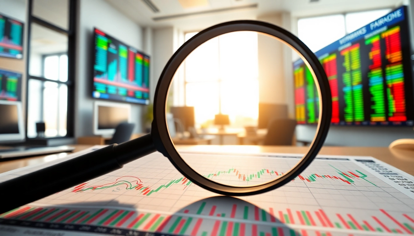 Analysing Muster Aktien Analyse trends with a focus on stock charts and financial data.