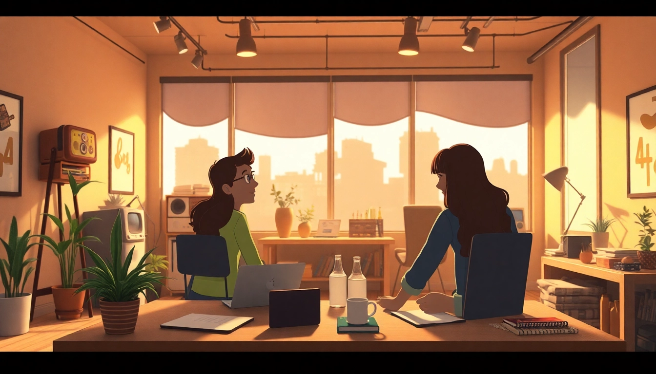 Animation Studio Berlin, das bei der kreativen Prozessentwicklung lebendige Animationen erstellt.