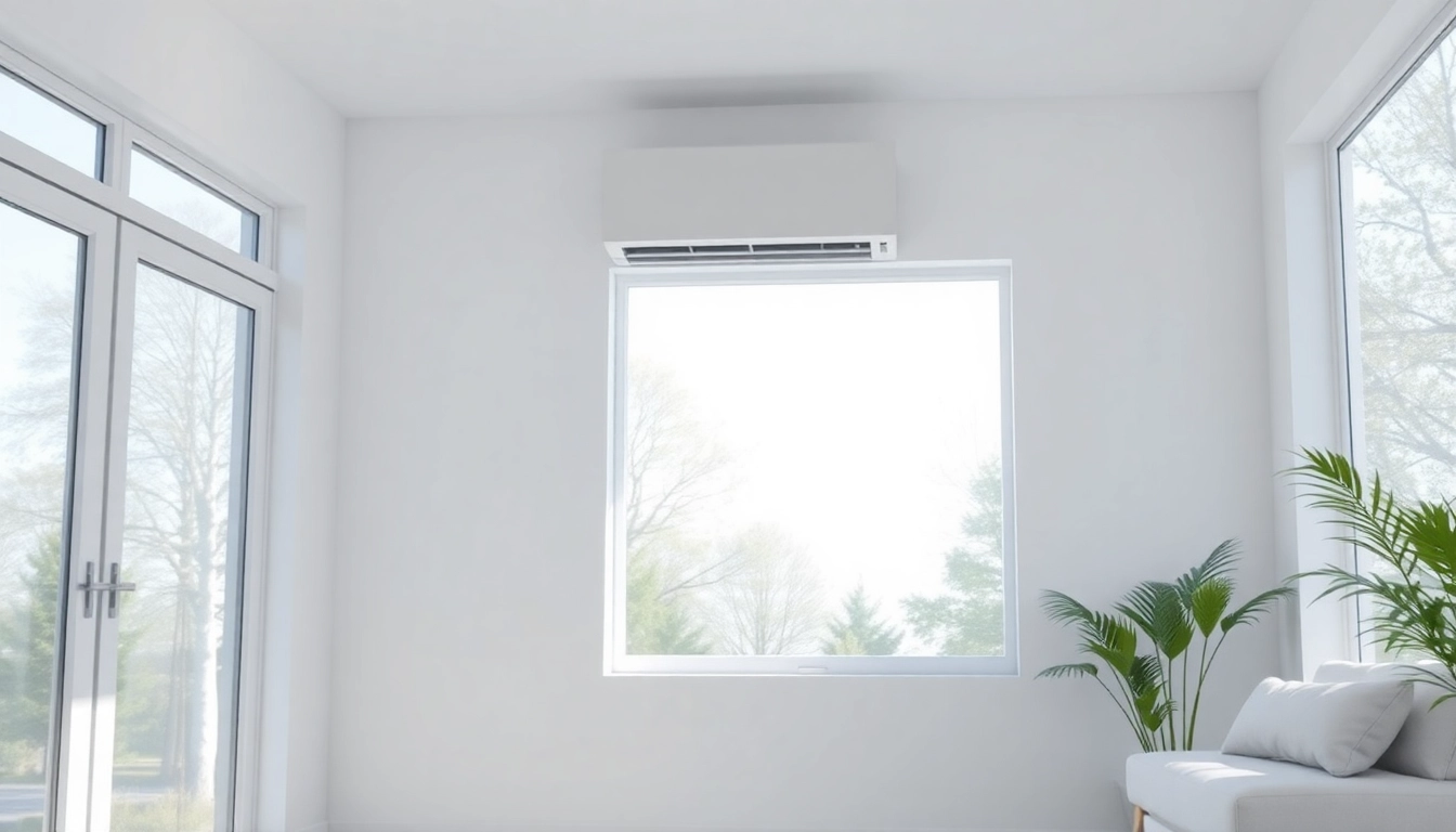 Klimaanlage kosten overview in a modern living space, showcasing a sleek air conditioning unit for increased comfort.