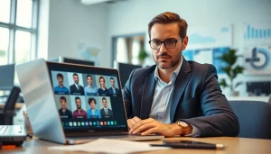 Headhunter IT unterstützt bei der Rekrutierung von IT-Fachkräften in einer modernen Büroumgebung.