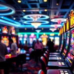 Az online kaszinó izgalmas nyerőgépeivel és élénk játékosaival lenyűgöző légkört teremt.